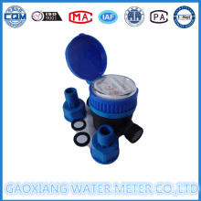 Single Jet Water Meter with Nylon Material Dn15mm (1/2′′)